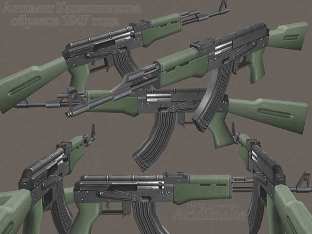 Модель AK-47 Десант